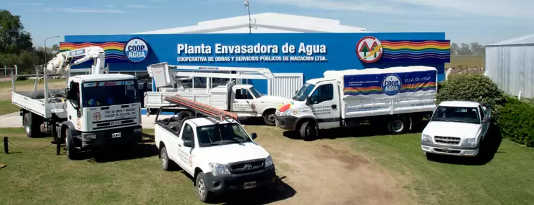 Planta Envasadora de Agua de la Cooperativa de Obras Y Servicios Públicos de Macachín Limitada.