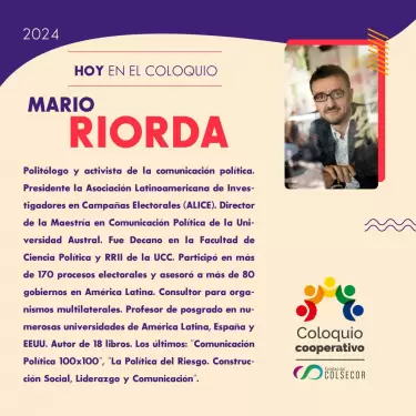coloquio cooperativo mario riorda