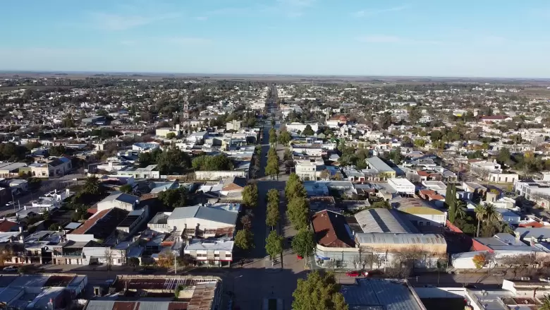 Vista panor�mica de la ciudad Vicu�a Mackenna